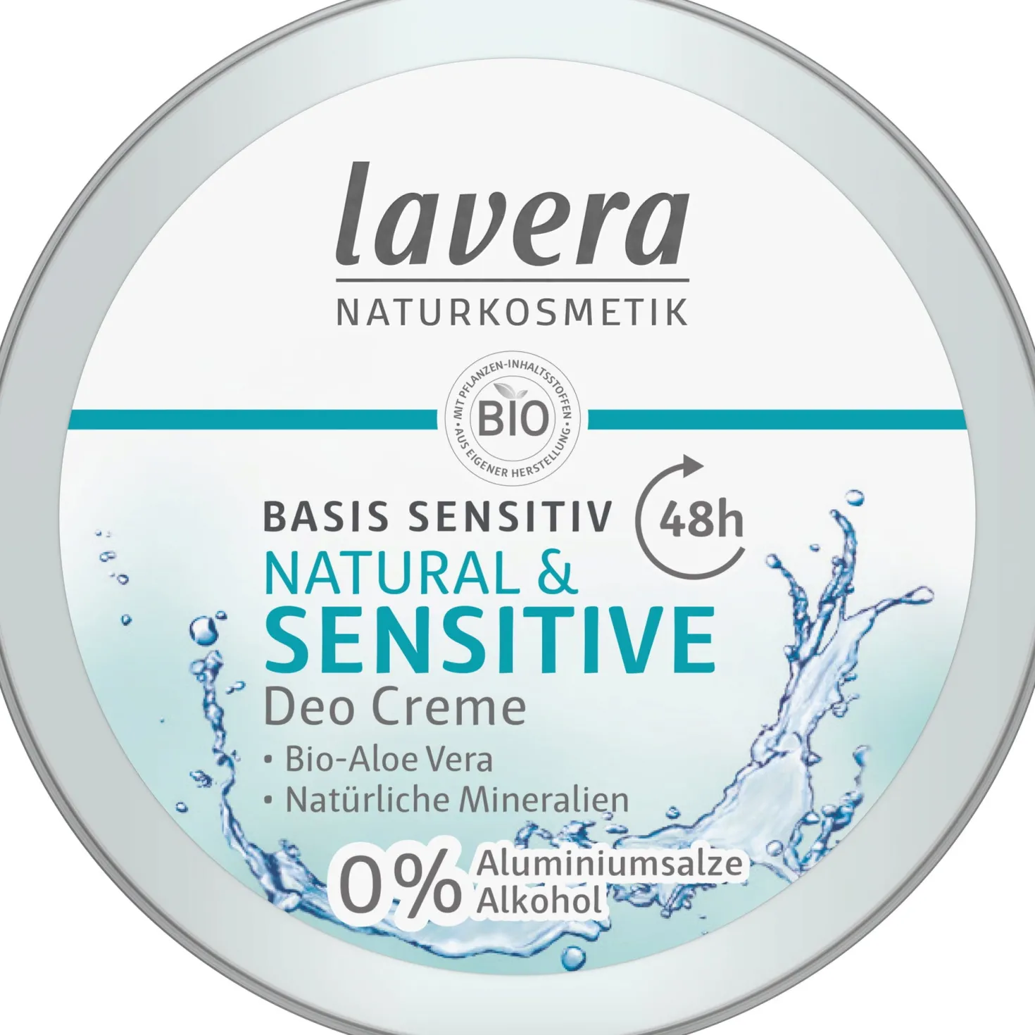 basis sensitiv - Natural & Sensitive Deo Cream, 50 ml