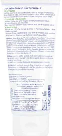 BébéBio Cold Cream, 100 ml