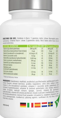 Be kind Kids - Multivitamin Gummies, 90 gummies