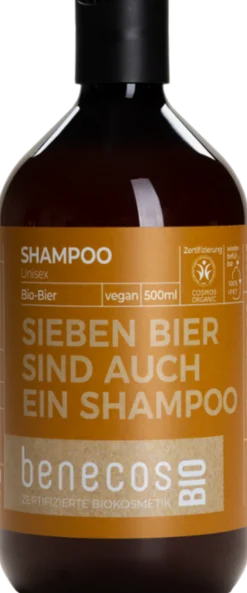 benecosBIO Shampoo alla Birra, 500 ml