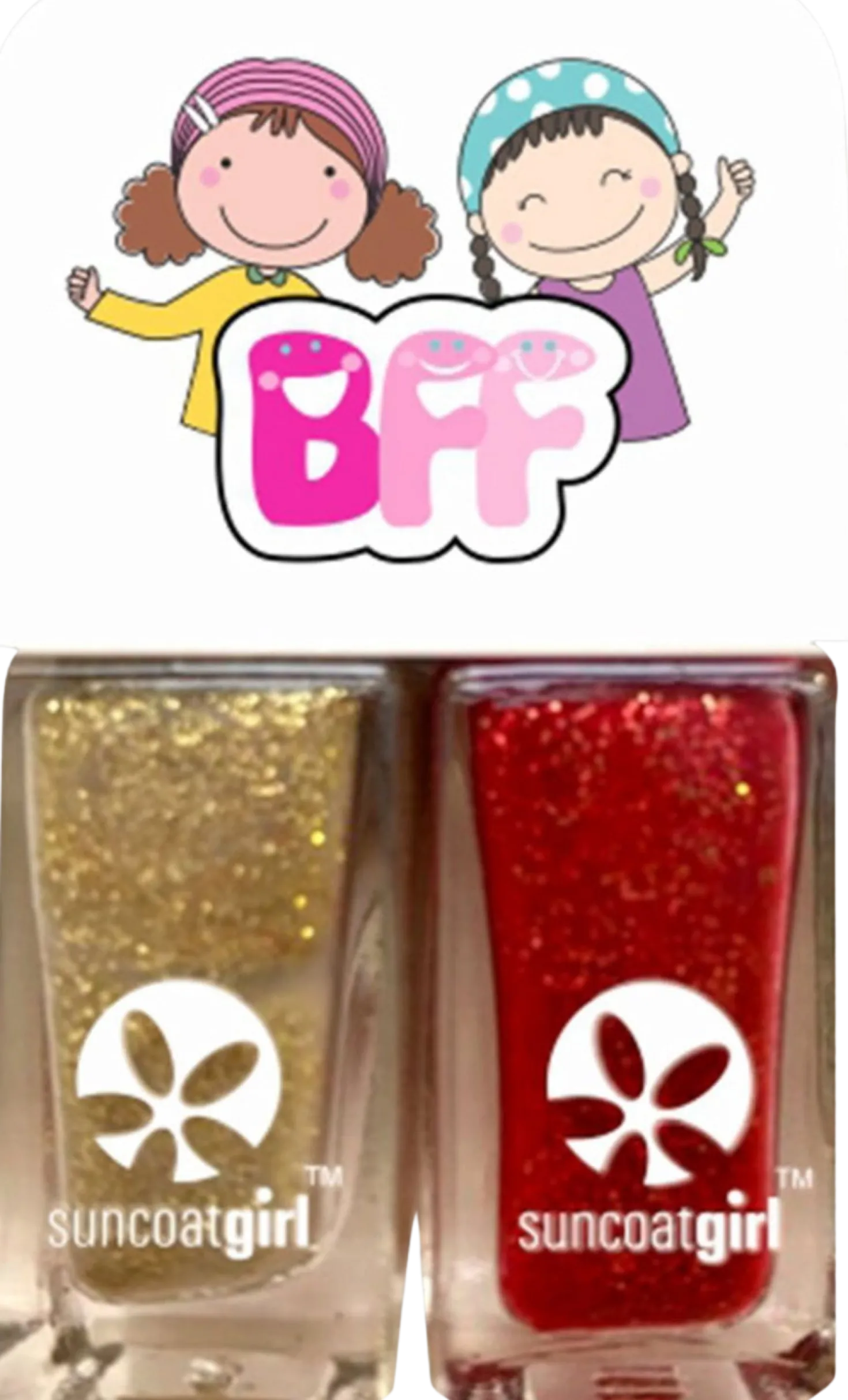 BFF Duo Sun-Kissed Nail Polish Set
