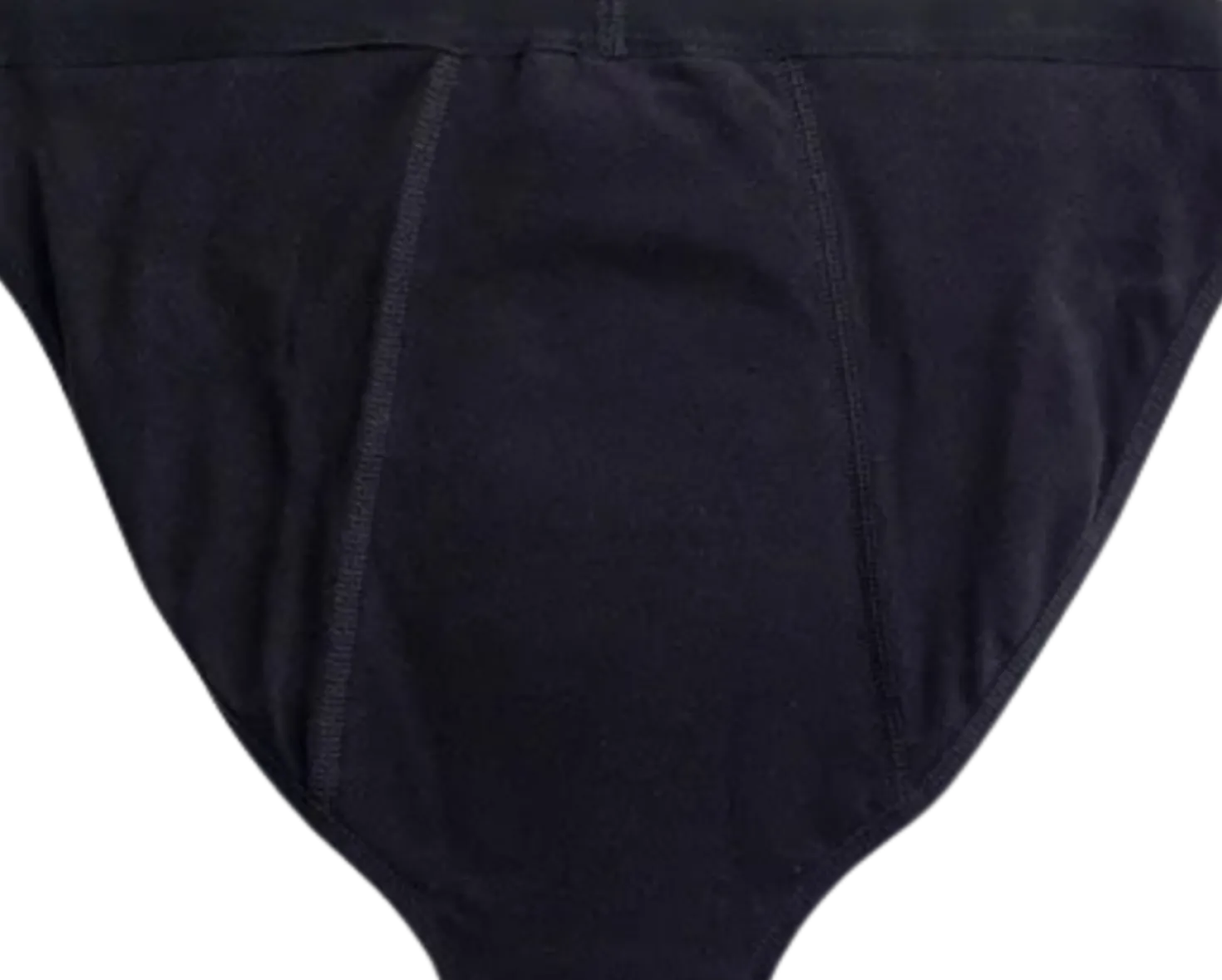 Bikini - Mutandine Mestruali Nere - Flusso Abbondante, M