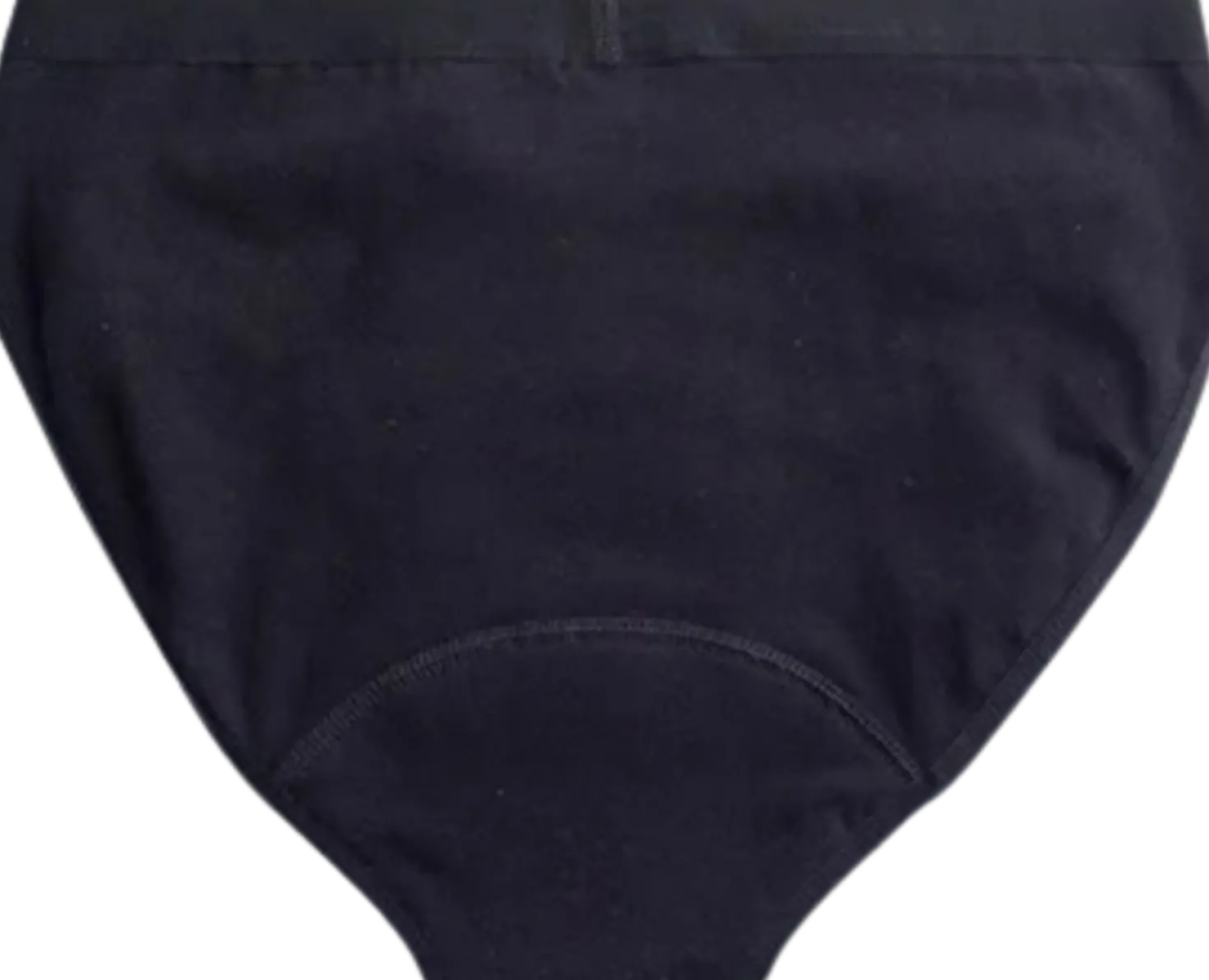 Bikini - Mutandine Mestruali Nere - Flusso Leggero, M