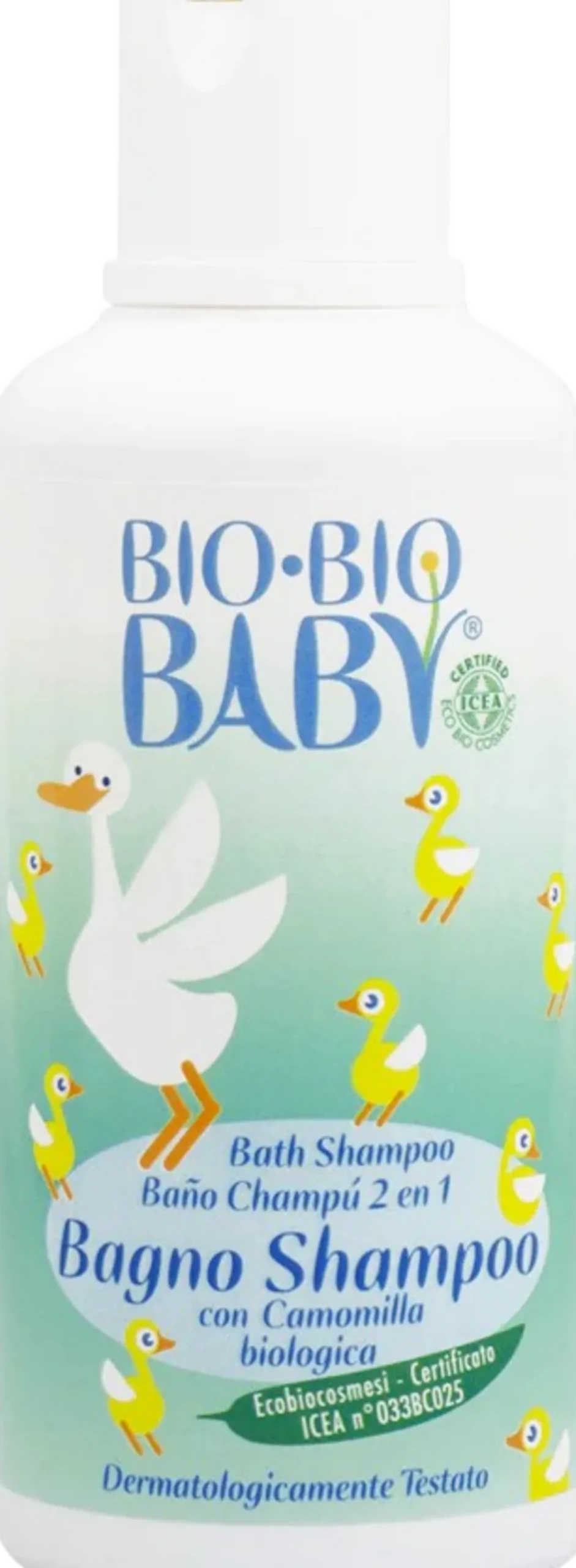 Bio-Bio Baby Bagno Shampoo 2in1 con Camomilla , 500 ml