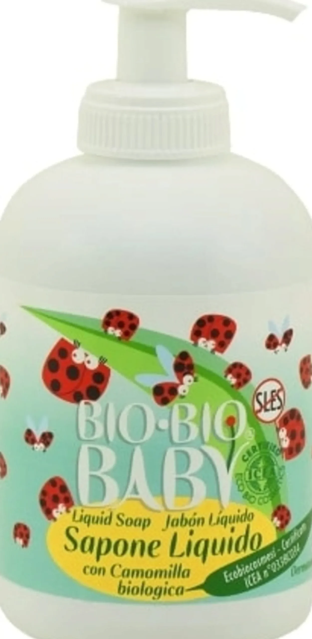 Bio-Bio Baby Sapone Liquido Camomilla, 300 ml