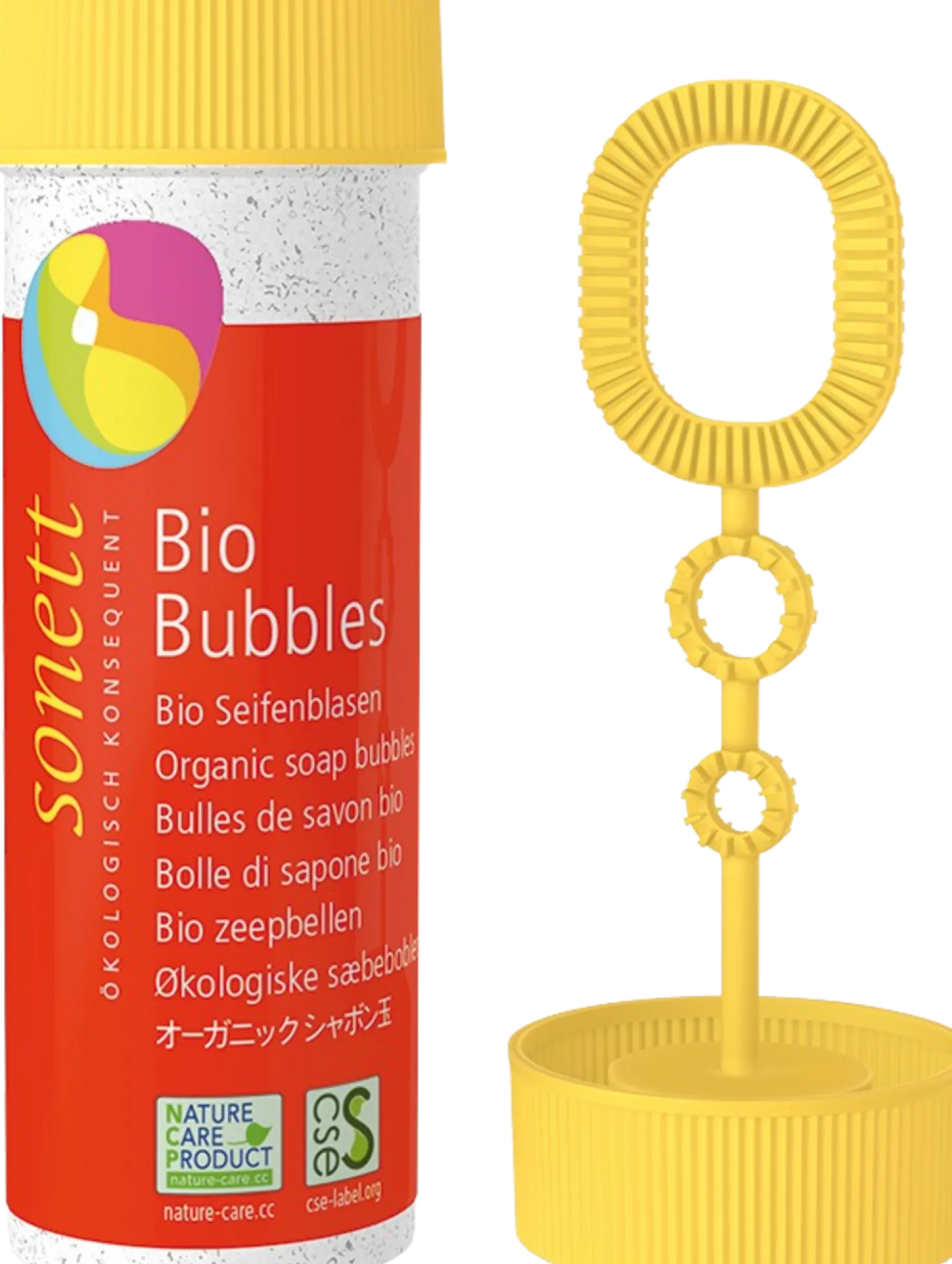 Bio Bubbles Bolle di Sapone Bio, 45 ml