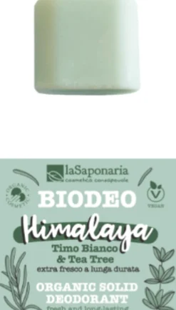 BIODEO Deodorante Solido Himalaya, 40 ml
