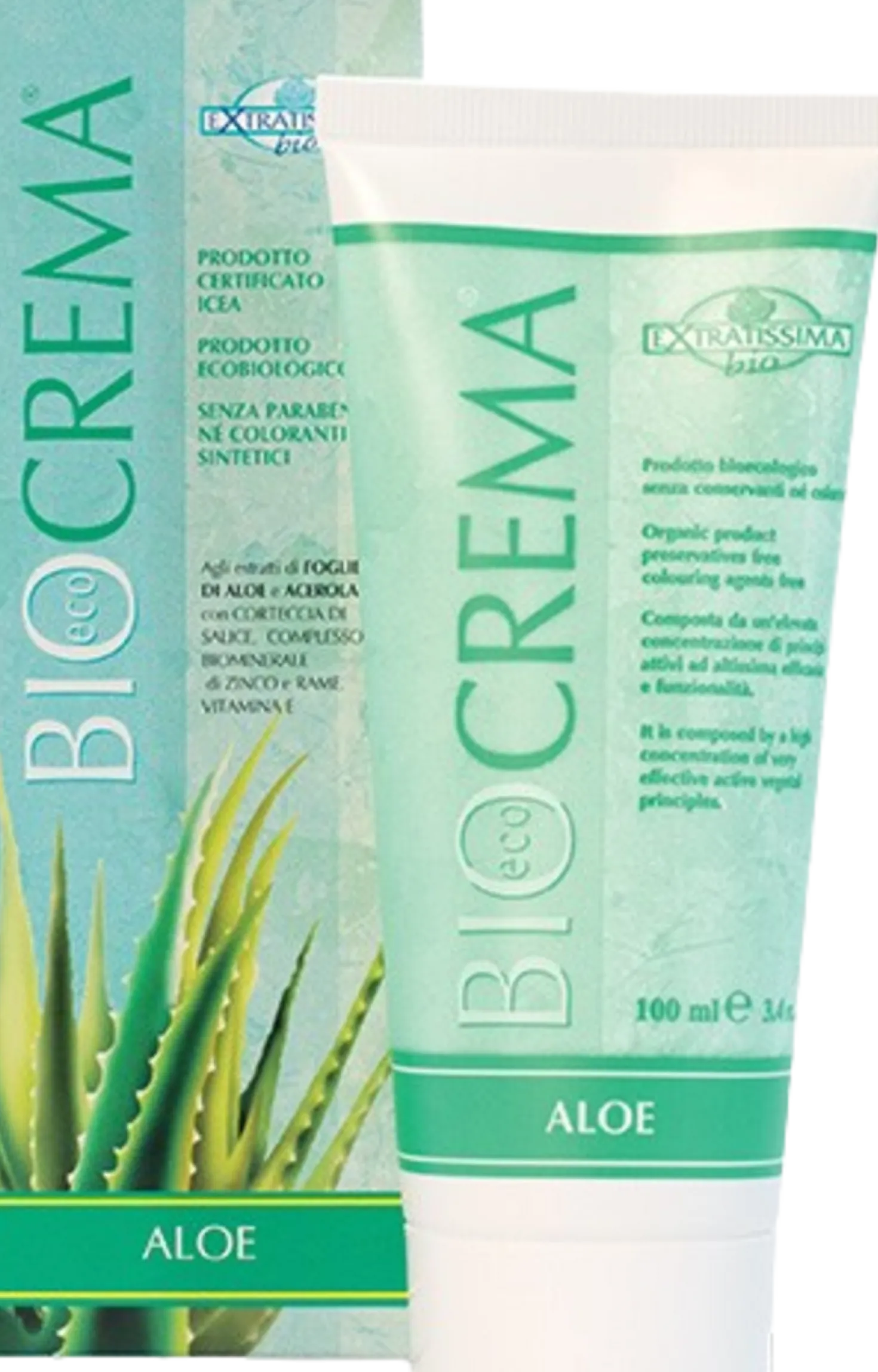 Bioecocrema Aloe, 100 ml