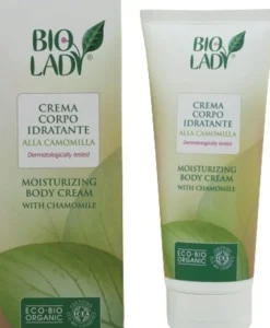 Bio Lady Crema Corpo Idratante alla Camomilla, 200 ml