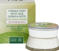 Bio Lady Crema Viso Antiage alla Rosa, 50 ml