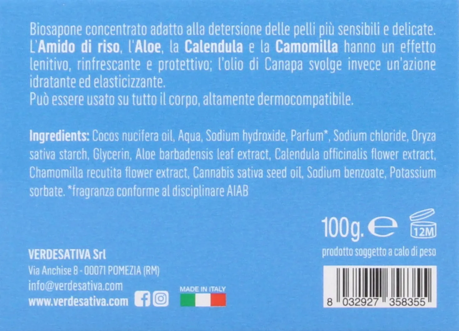 Bio Sapone Bimbi Coccola Confezione Regalo, 100 g