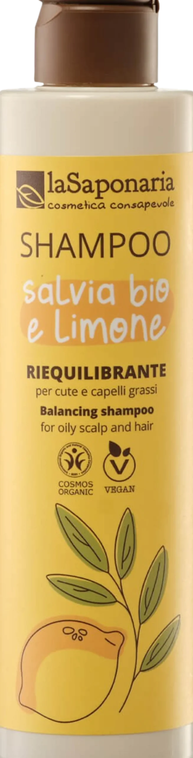 BIO Shampoo Salvia & Limone, 200 ml