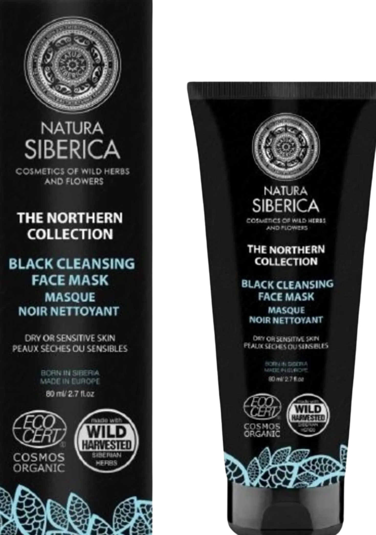Black Cleansing Face Mask, 80 ml