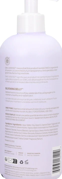 Blooming Belly Natural Nourishing Lotion Argan, 473 ml