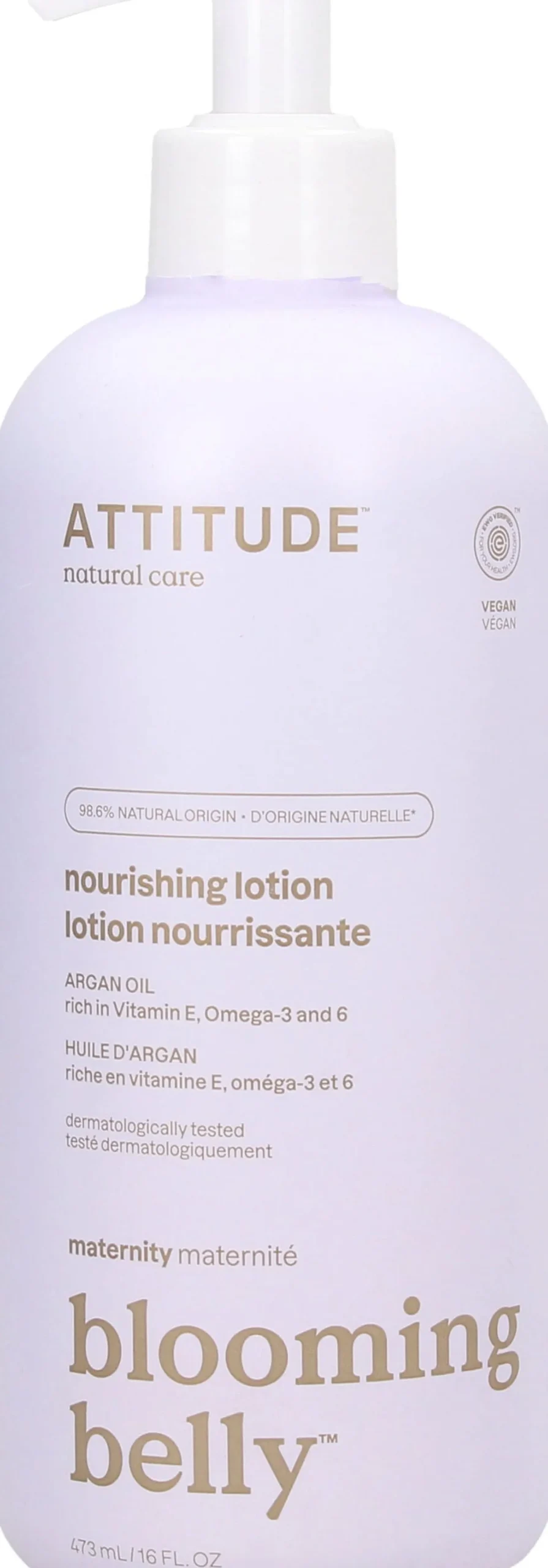 Blooming Belly Natural Nourishing Lotion Argan, 473 ml
