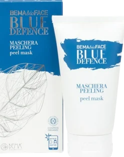 Blue Defence Maschera Peeling Anti-age, 75 ml