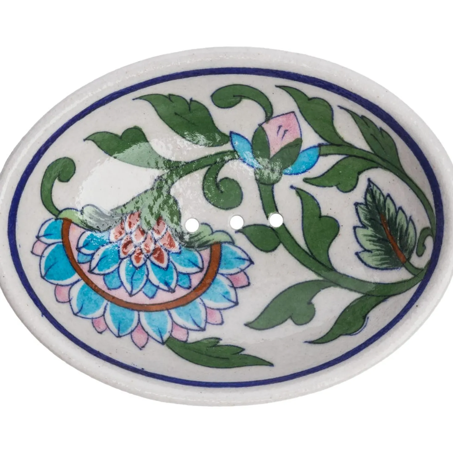 Blue Pottery - Portasapone, Verde