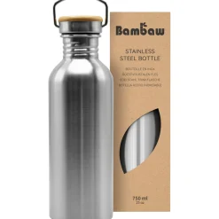 Borraccia in Acciaio Inossidabile, 750 ml, Natural Steel