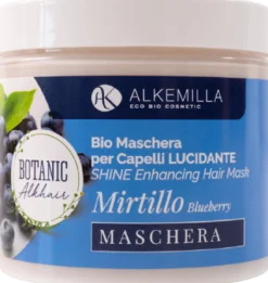 Botanic Alkhair - Maschera per Capelli al Mirtillo, 200 ml