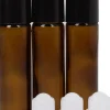 Botticino Vuoto in Vetro con Roll on da 10ml, vetro marrone