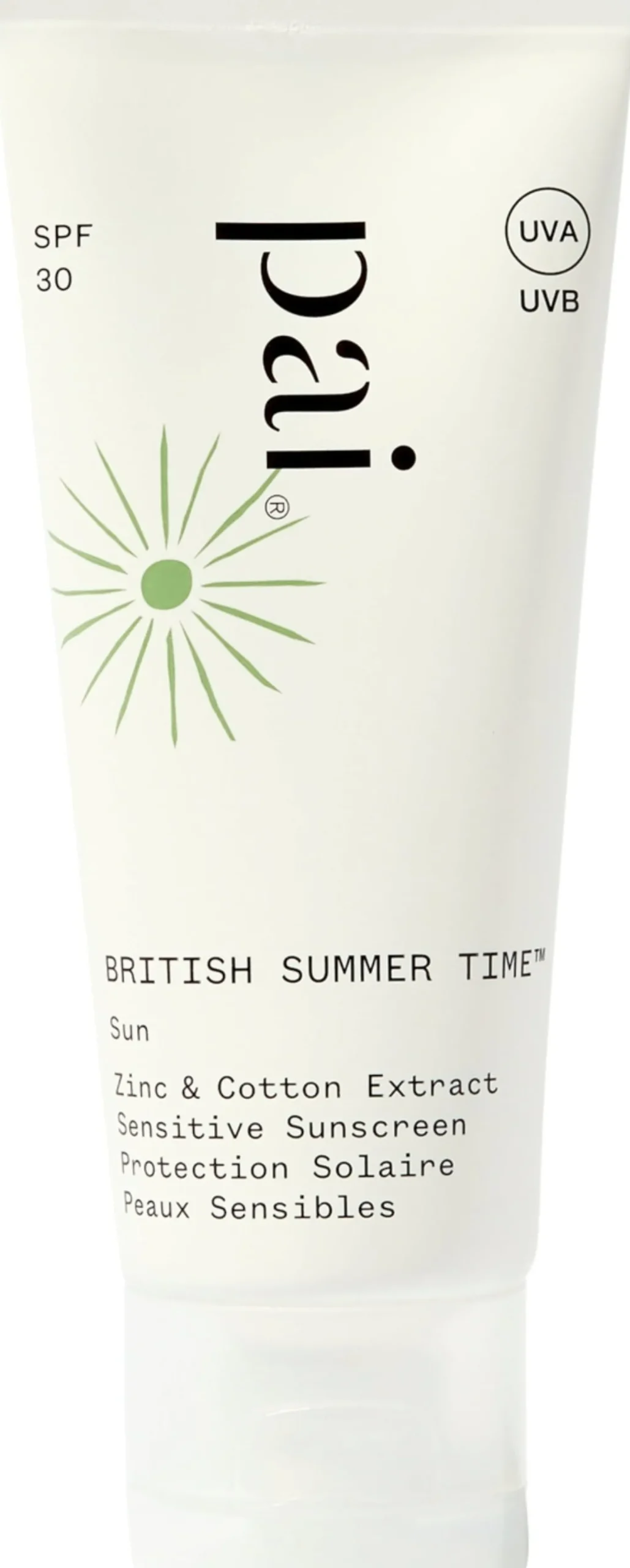 British Summer Time Sensitive Sunscreen SPF 30, 40 ml