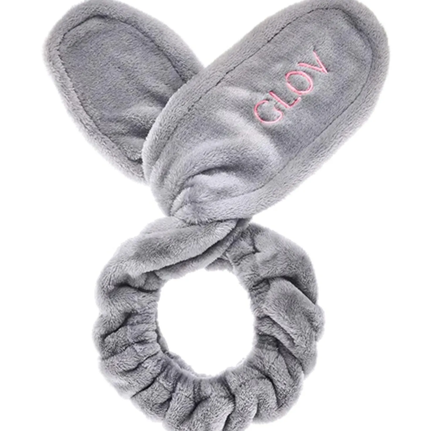 Bunny Ears Headband - 2in1 Hair Protecting Headband & Hair Tie, Pink