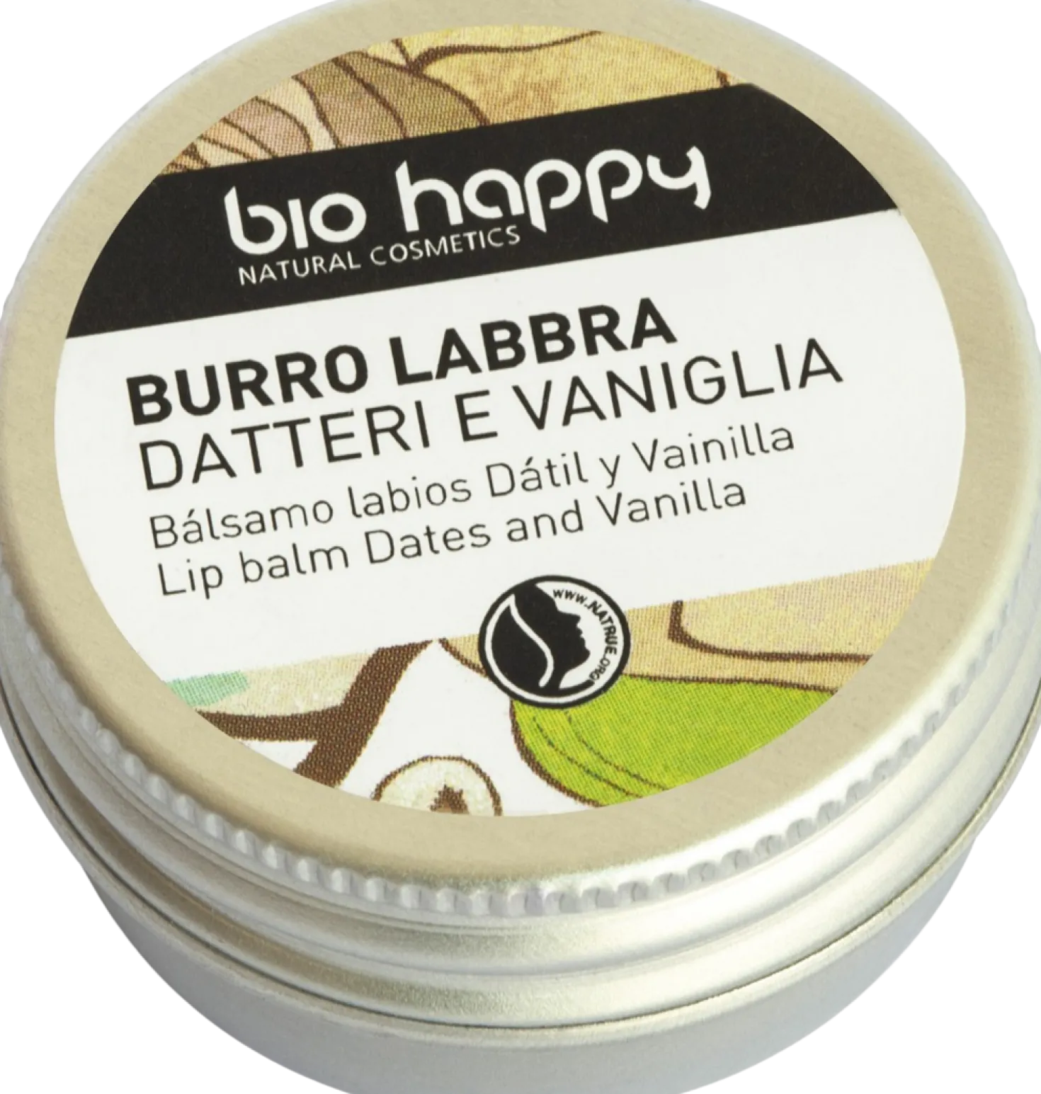 Burro Labbra Datteri e Vaniglia, 10 ml