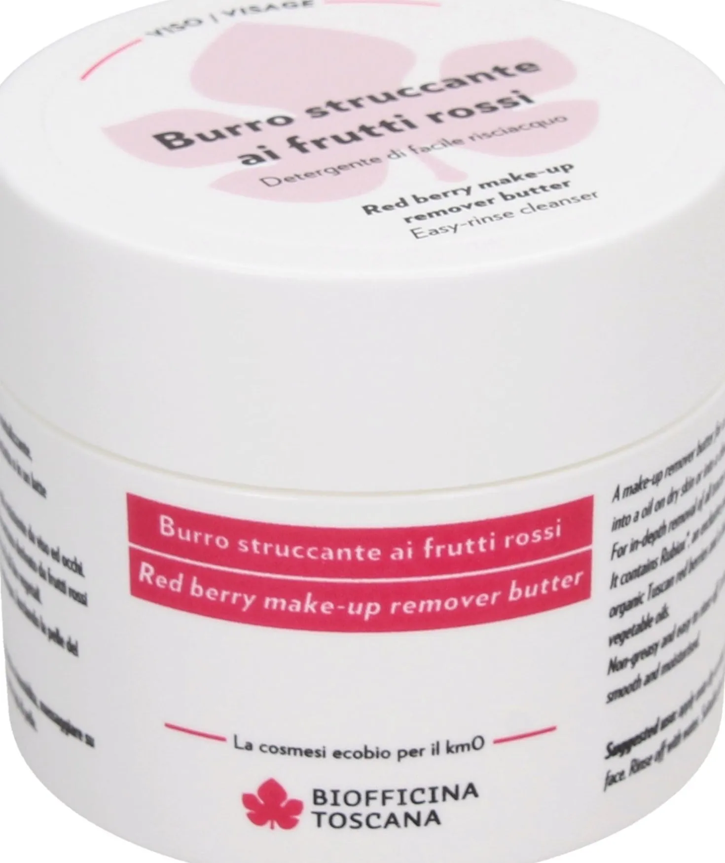 Burro Struccante ai Frutti Rossi, 150 ml
