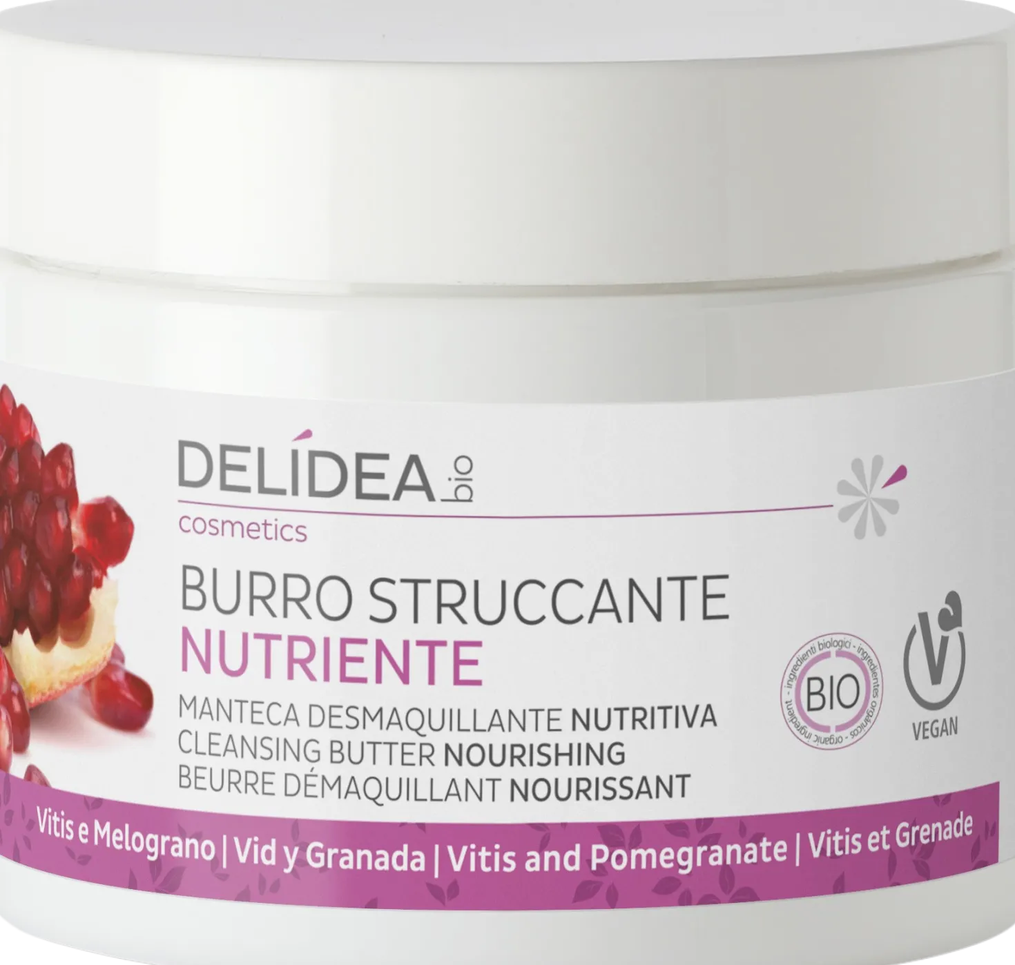 Burro Struccante Nutriente Vite & Melograno, 150 ml