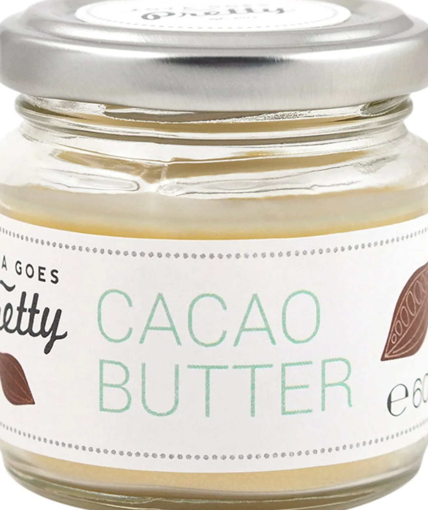 Cacao Butter Jar, 60 g