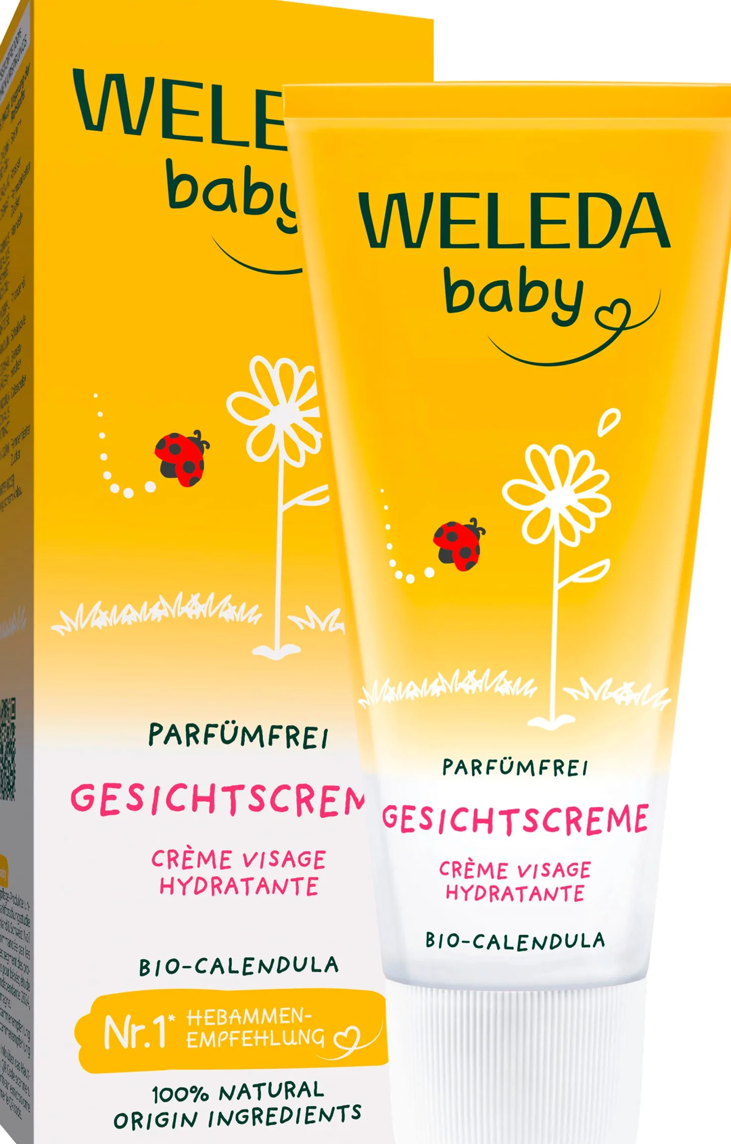 Calendula - Crema Viso senza Profumo, 50 ml