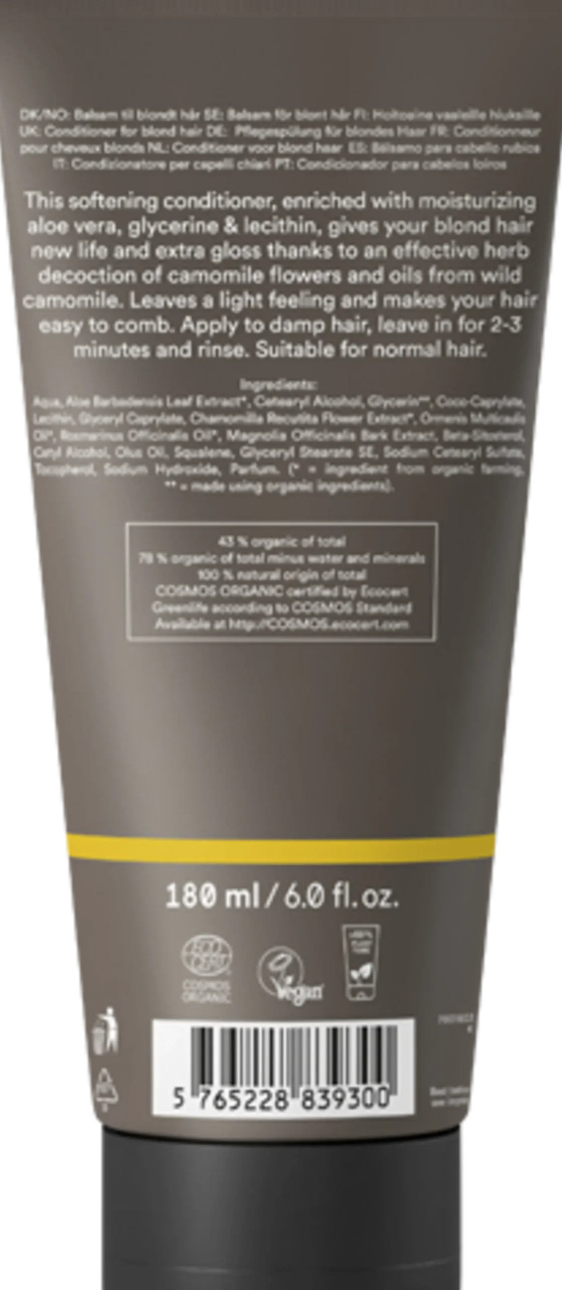 Camomile Conditioner for Blond Hair, 180 ml