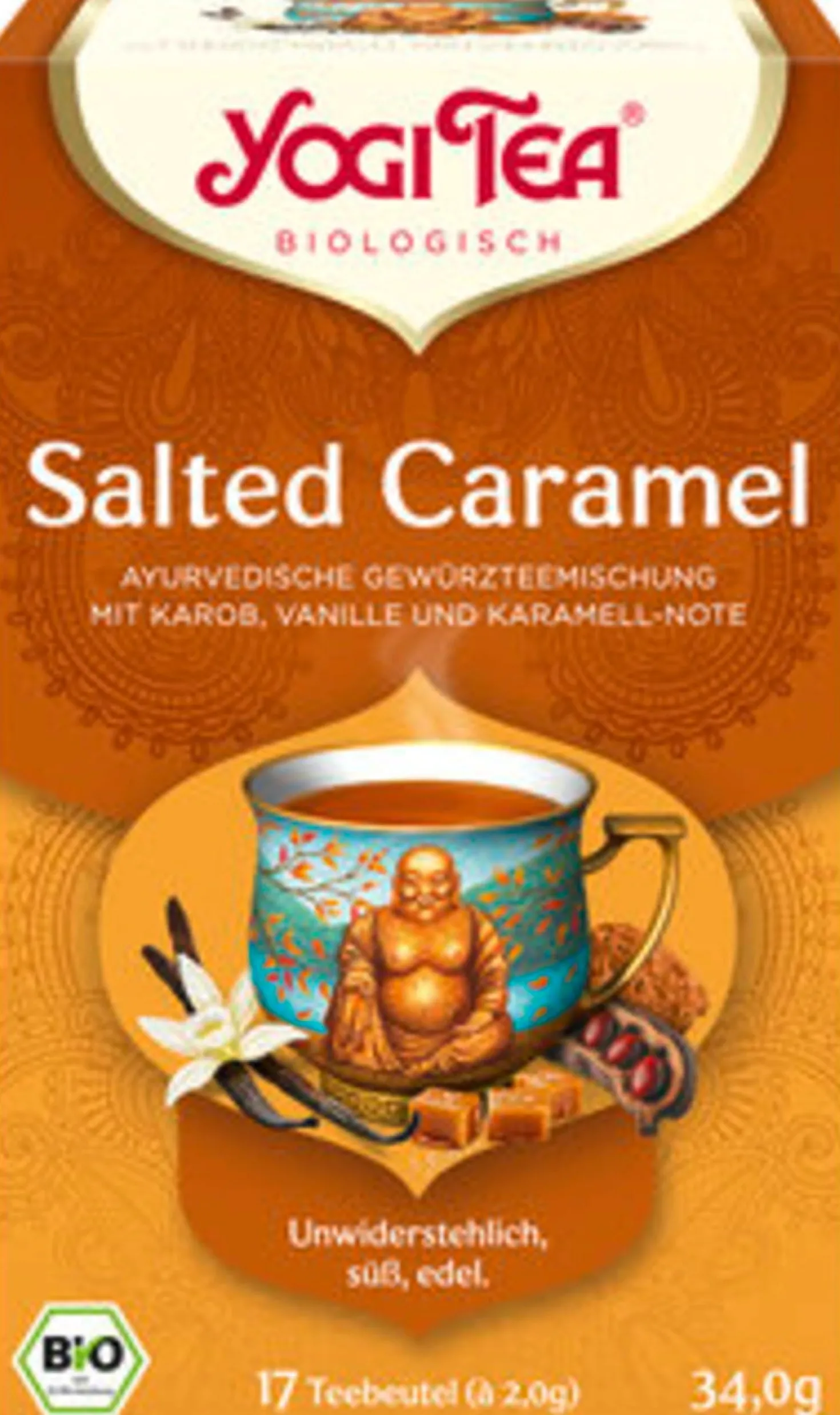 Caramello Salato Bio, 17 bustine (34 g)