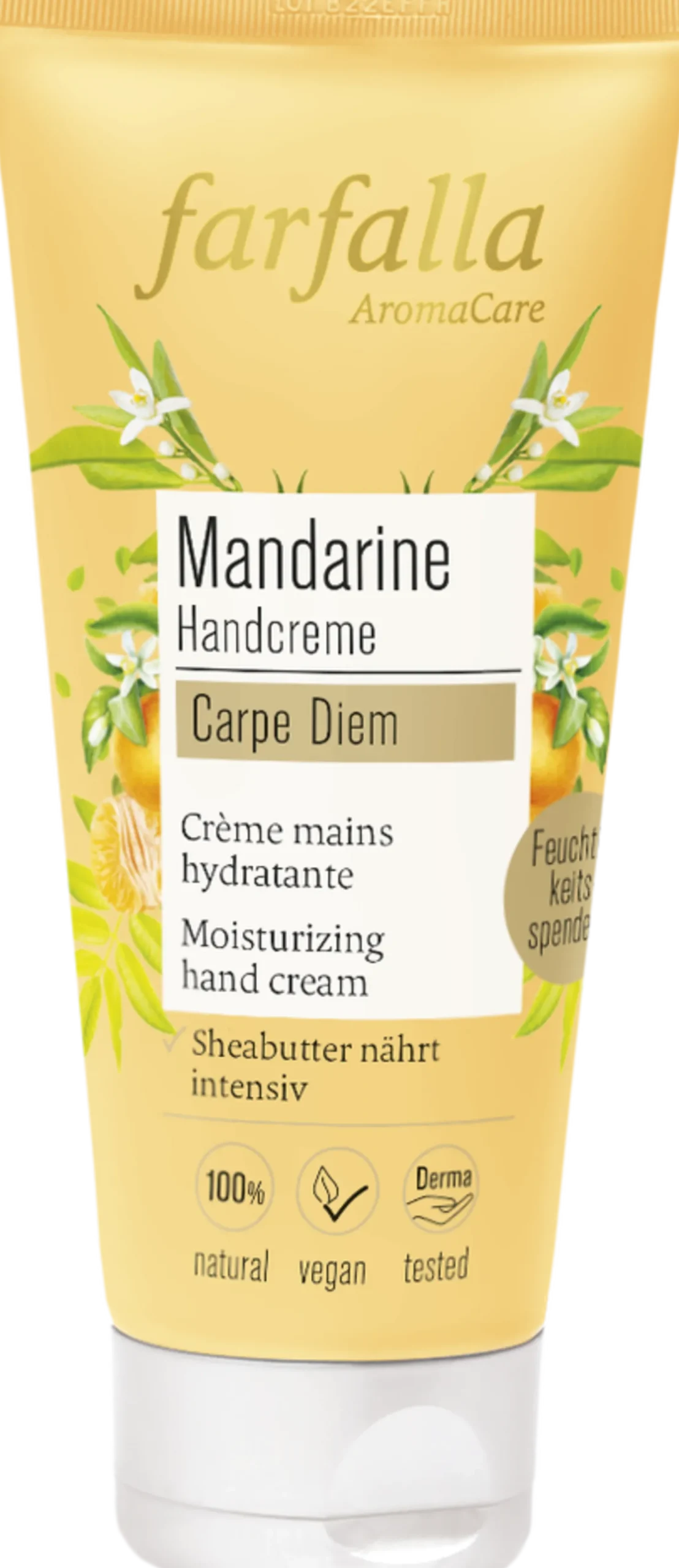Carpe Diem Crema Mani Idratante al Mandarino, 50 ml