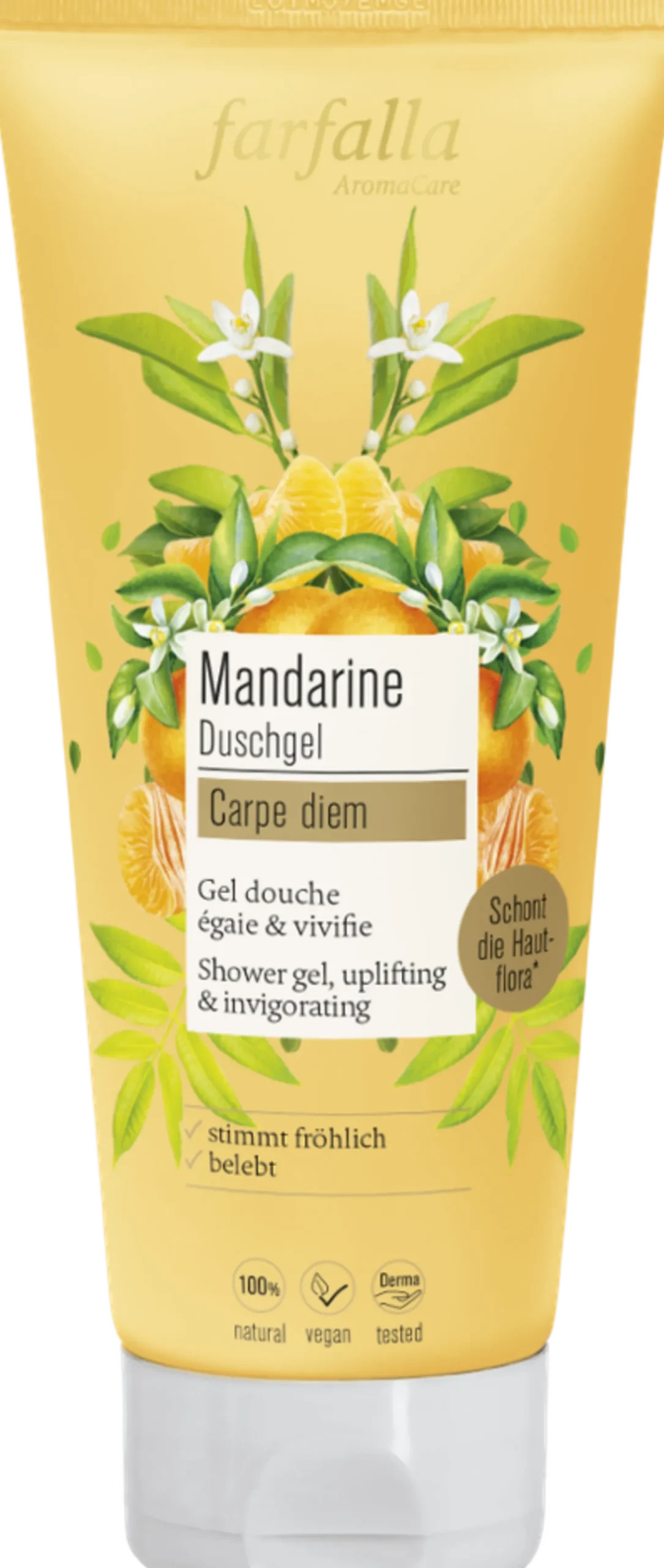 Carpe Diem Gel Doccia Idratante al Mandarino, 200 ml