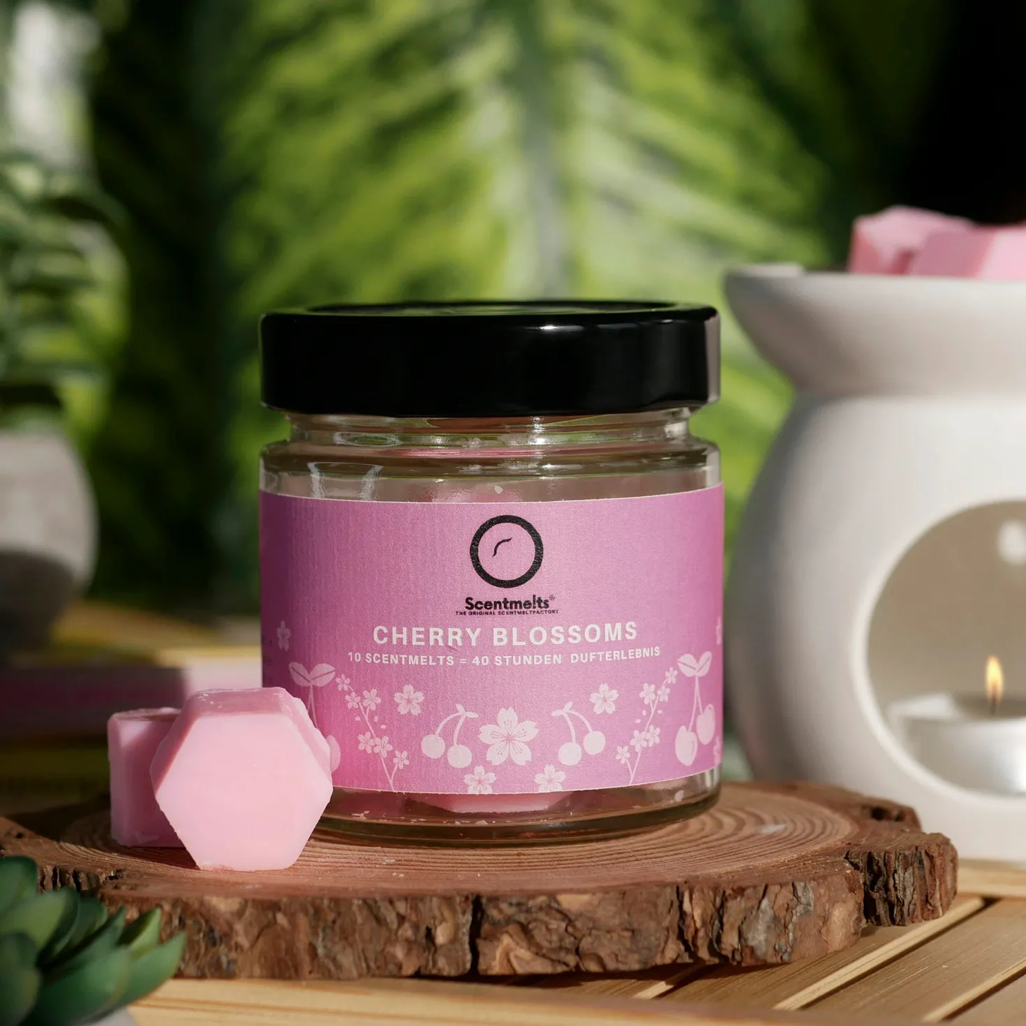 Cera Profumata da Fondere "Cherry Blossoms", 10 pezzi