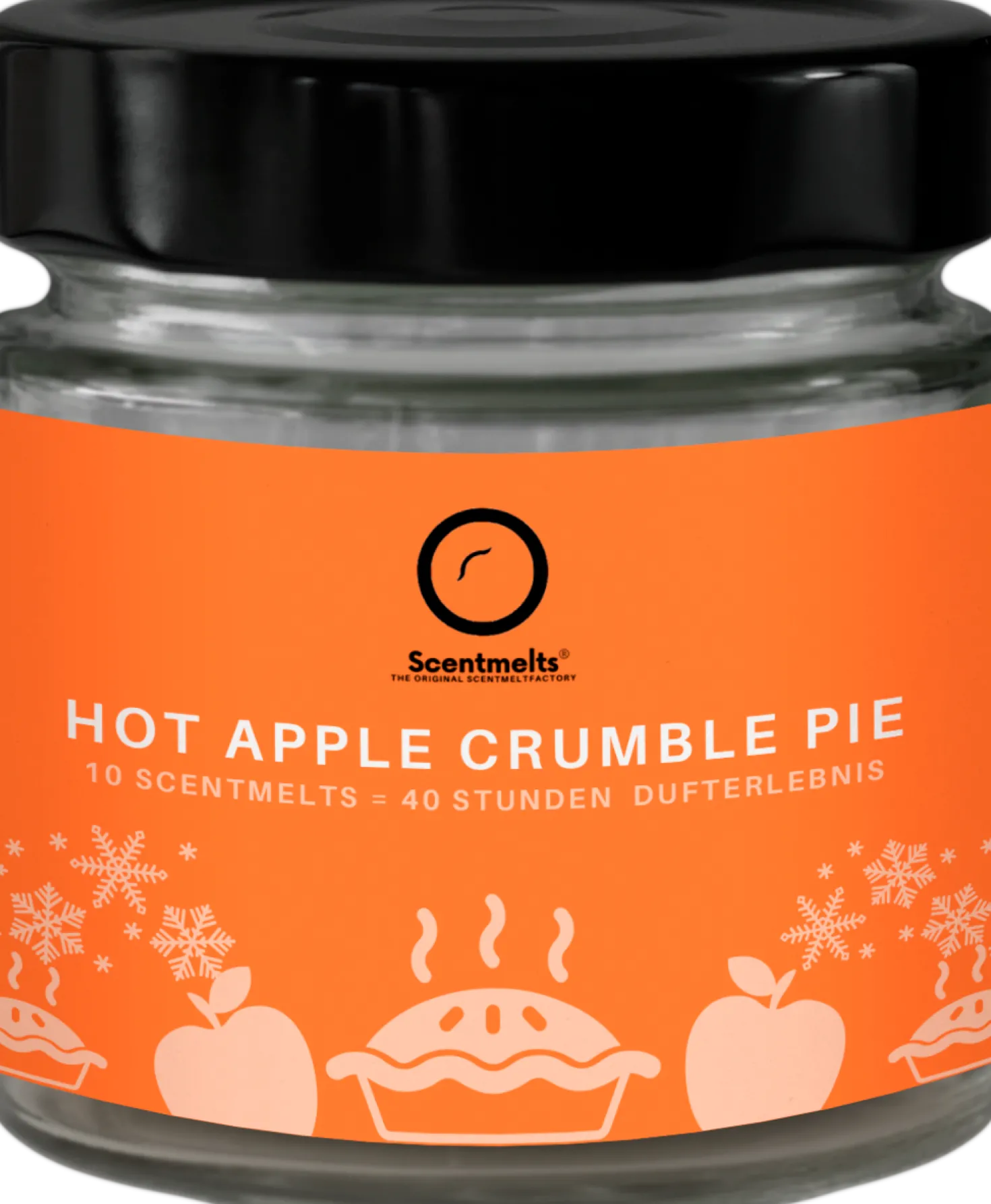 Cera Profumata da Fondere "Hot Apple Crumble Pie", 10 pezzi