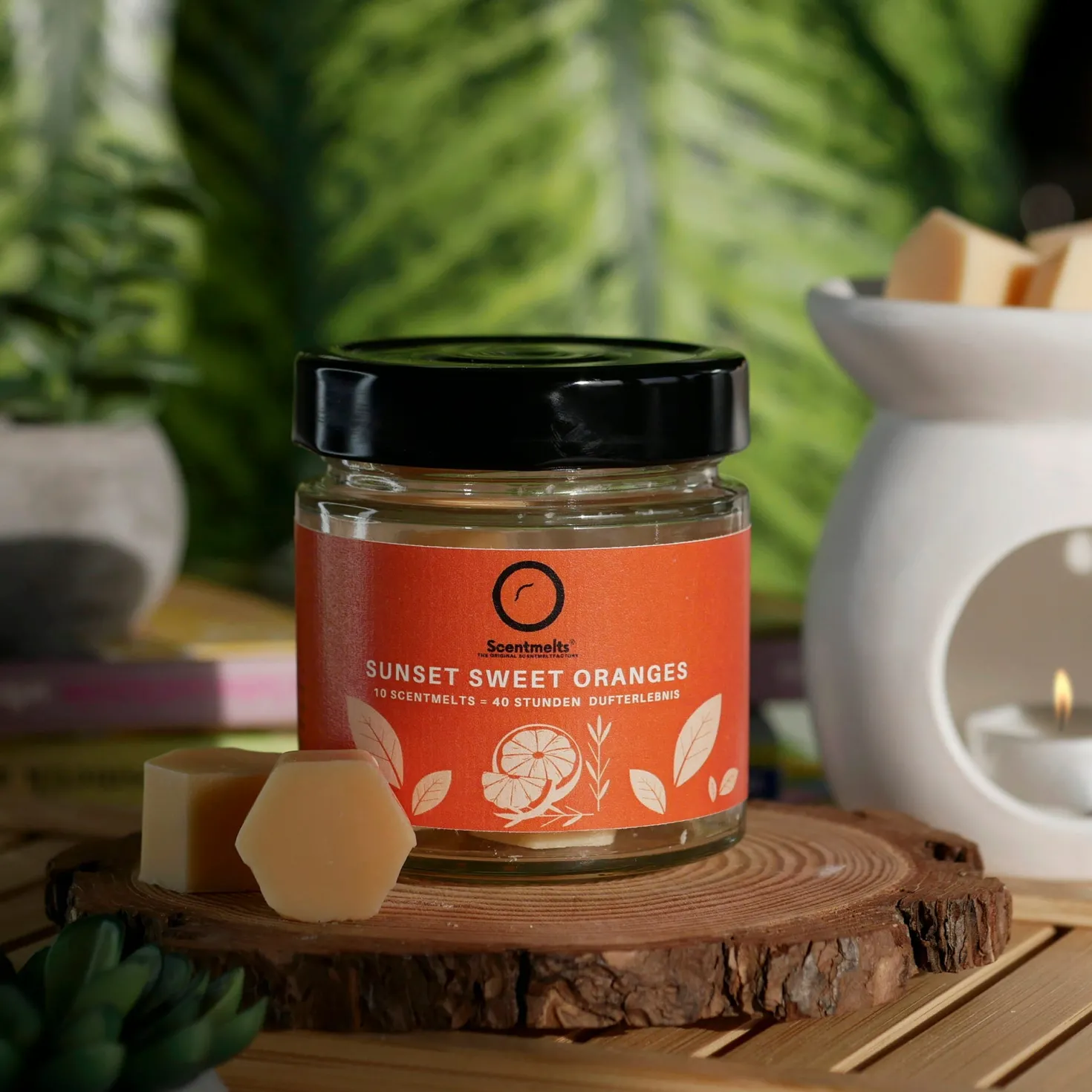 Cera Profumata da Fondere "Sunset Sweet Oranges", 10 pezzi