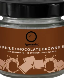 Cera Profumata da Fondere "Triple Chocolate Brownies", 10 pezzi