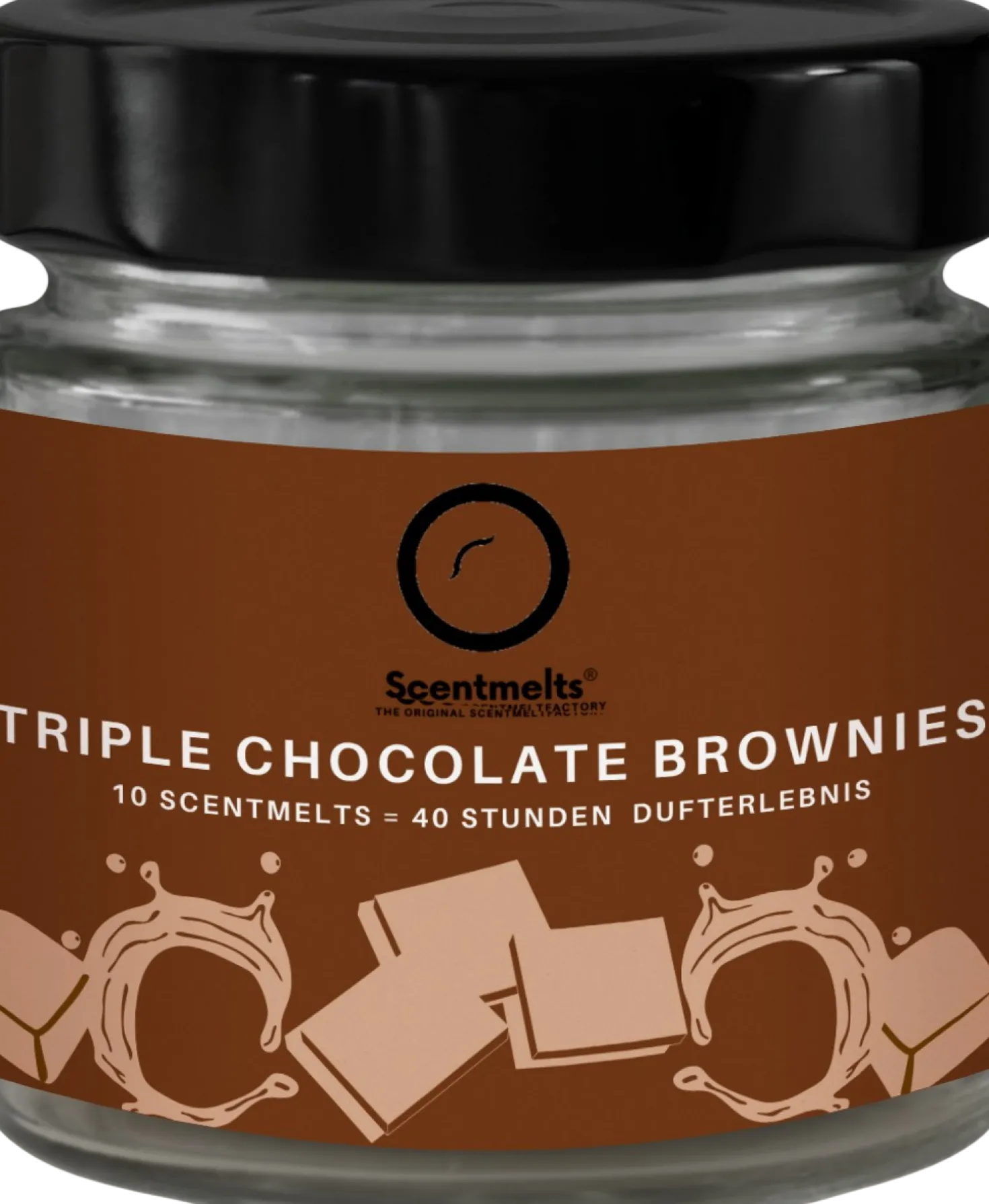Cera Profumata da Fondere "Triple Chocolate Brownies", 10 pezzi
