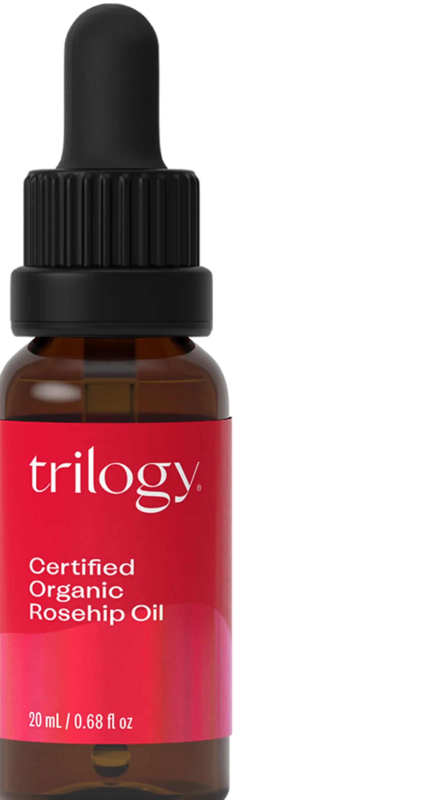 Certified Organic Rosehip Oil, 20 ml