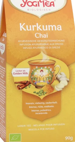 Chai alla Curcuma Bio, 90 g