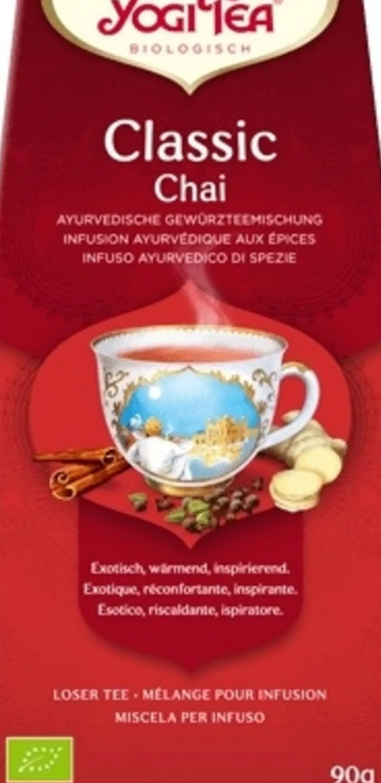 Chai Classico Bio, 90 g