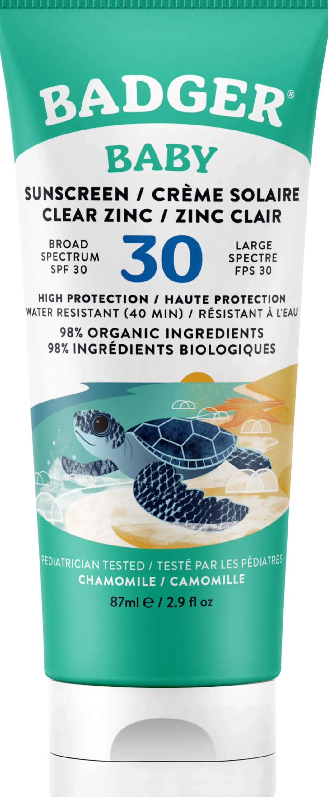 Chamomile Baby Sunscreen Cream SPF 30, 87 ml