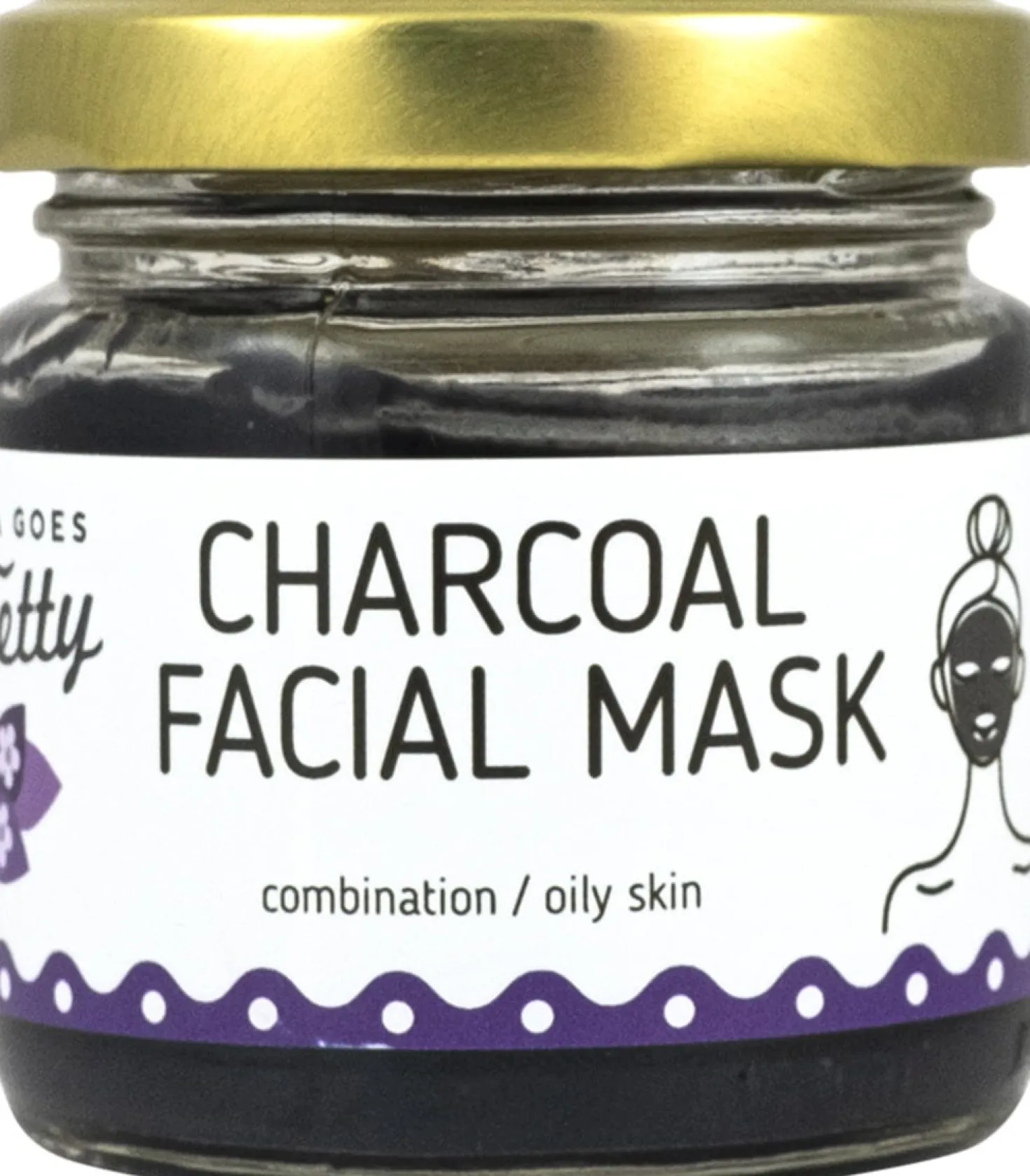 Charcoal Facial Mask, 70 g
