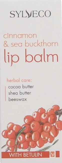Cinnamon Sea Buckthorn Lip Balm, 4,60 g