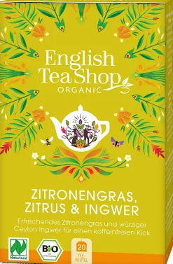 Citronella, Agrumi e Zenzero, Naturland Bio, 20 bustine