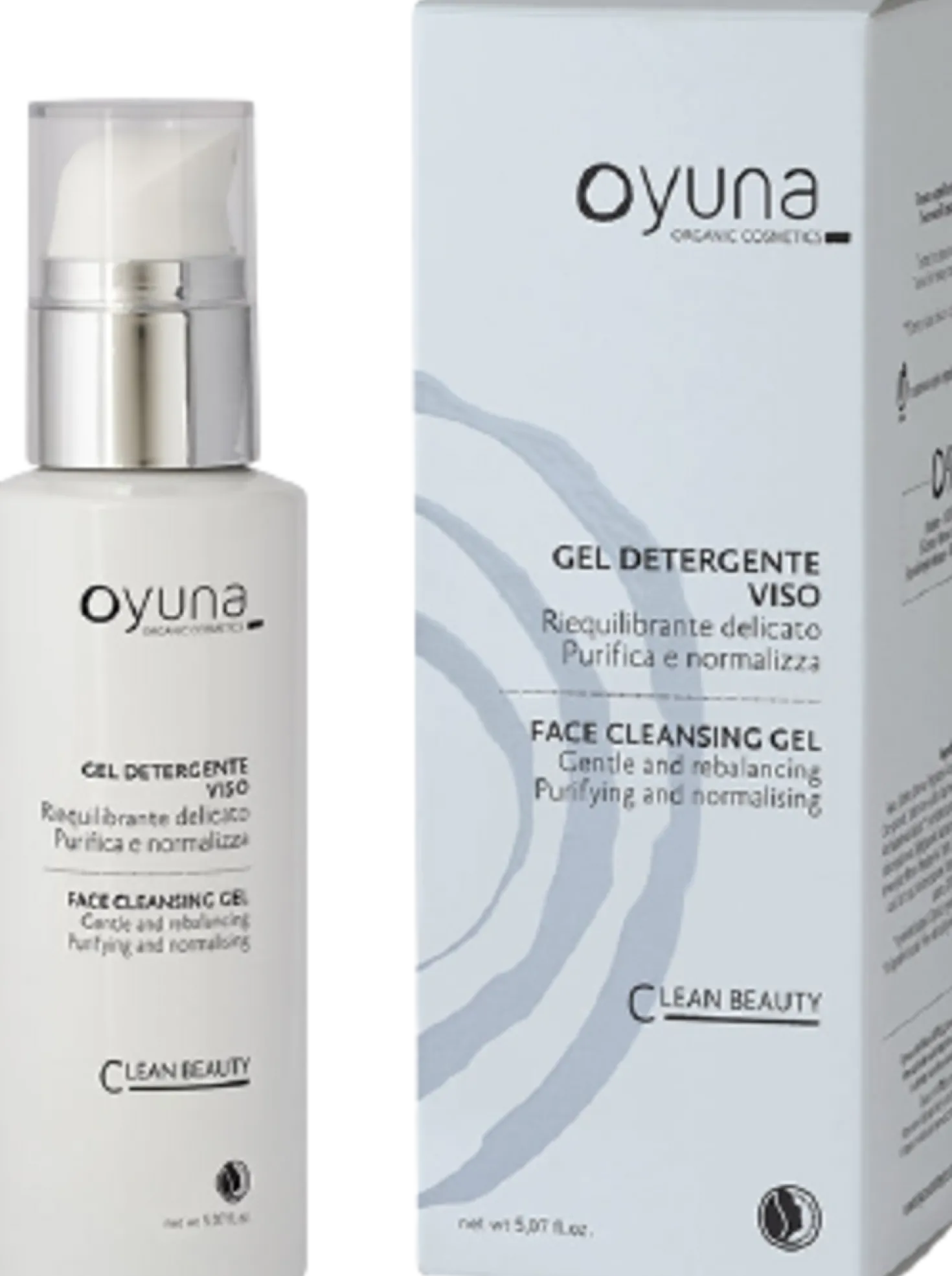 Clean Beauty Gel Detergente Viso, 150 ml