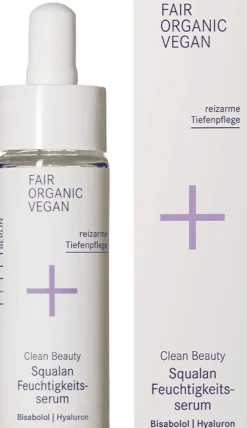 Clean Beauty Siero Idratante allo Squalano, 25 ml