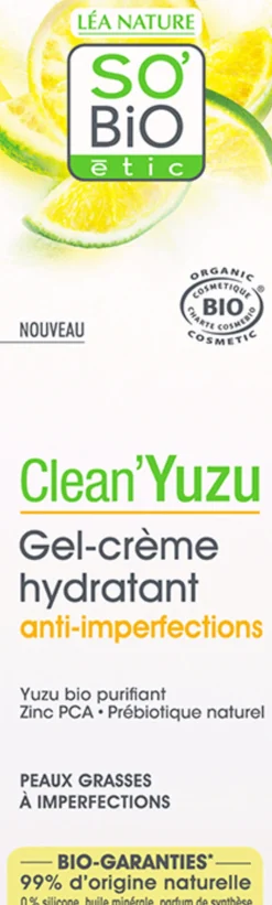 Clean'Yuzu Crema Gel, 40 ml